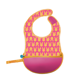 b.box 旅行圍兜袋，聚酯纖維材質，適用年齡: 0歲以上, 小小兔, 1個