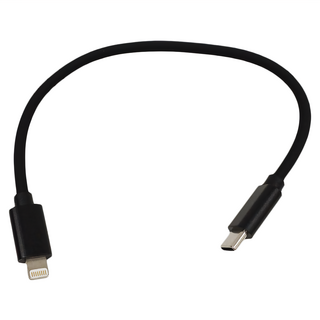 FIIO 飛傲 LT-LT3 Type-C轉Lightning轉接線 (20cm), 鋁合金外殼, 耐插拔, 1條