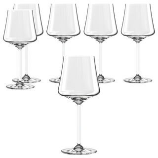 Ocean Glass Allure 紅白酒杯 435ml 透明, 6個