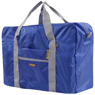 Travel Blue 旅行大容量摺疊行李袋 48L 90%回收聚酯纖維, 59 x 41 x 20cm, 藍色, 1個