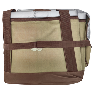 LOGOS 軟式保冷袋 25L 10mm厚隔熱材料 增強保冷性, 沙綠色