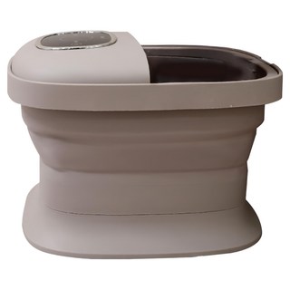 Kinyo 電動按摩摺疊足浴機, IFM7022, 奶茶色