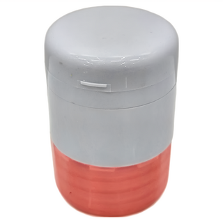 感恩使者 切藥磨藥兩用藥盒，直徑4.2cm 高6.3cm，PP材質, 1個