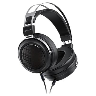 FIIO 飛傲 X Jade Audio 封閉式動圈耳罩耳機 JT1 輕量化音膜 低失真高音準 N52磁體 開闊聲場豐富細節 簡單易推動 TRS可換線設計, 1個, Black