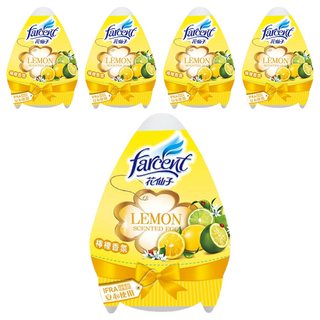 farcent 花仙子 好心情香氛蛋, 120g, 5個, 檸檬香氣