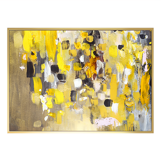 掛畫 秋季, 59.4 x 42cm, 金色