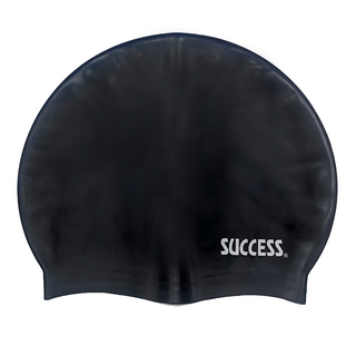 SUCCESS 成功 超彈性矽膠泳帽 成人款 100%全矽膠材質 不漏水 S674, 顏色隨機, 1個