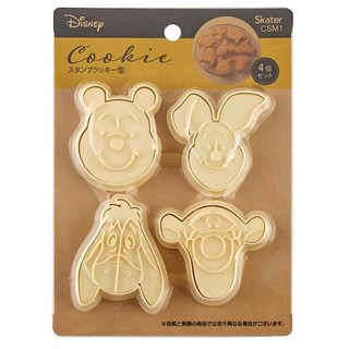 Skater 餅乾壓模, POOH 家族, 1組