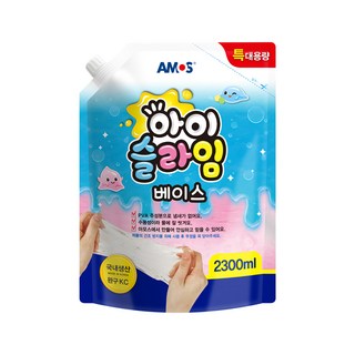 AMOS 阿摩司 史萊姆原料 2300ml, 多色, 1包