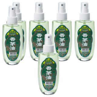 室翲香 玻璃香茅油 100ml, 6瓶