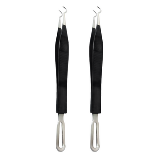 台灣 COSMOS B 迷你雙頭粉刺夾 勾頭, 2支, H34527