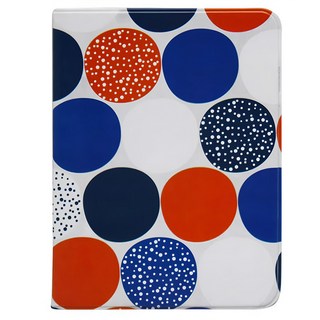 DQ PVC護照夾/護照保護套 - 復古圓點