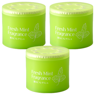 AIMEDIA 艾美迪雅 防黴菌芳香劑 85g 持續效果90天 日本產, 薄荷香, 3罐