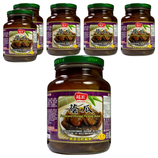 龍宏 蔭瓜 650g 古早味佐餐 無添加防腐劑, 6罐