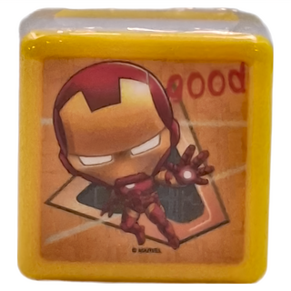 IRON MAN 鋼鐵人 漫威方型連續印章, 6個