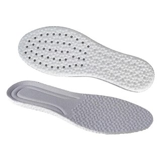 FANCY LIFE 運動減震鞋墊 43~44 灰面白底 運動鞋 舒適透氣 吸汗, 1雙