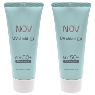 NOV 娜芙 防曬隔離霜增量版，SPF50+ PA++++，適合敏感肌, 40g, 2件
