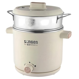 SONGEN 松井 日系美廚蒸煮兩用美食料理鍋 1.8L容量, SG-D726