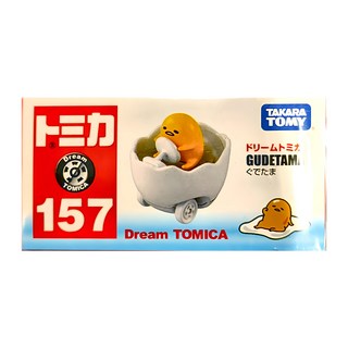 TOMICA Dream TM, No.157 蛋黃哥小汽車, 1個, 7.8 x 4.1 x 3.9cm