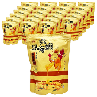 WOO-DAnG 好嗨蝦 海蝦餅 鹹蛋黃, 24包, 80g