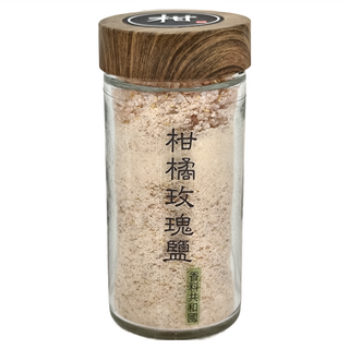 香料共和國 柑橘玫瑰鹽 台灣製造, 100g, 1罐