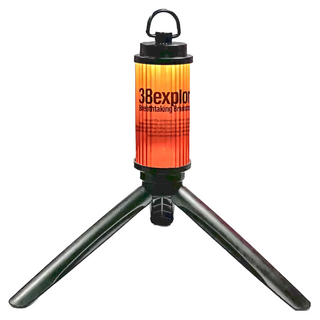 TREEWalker LED燭台露營燈 - 18顆LED 3000K & 2400K光色 200流明 Type-C充電, 1個, 黑色