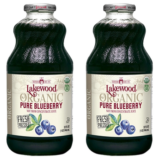 Lakewood 有機純藍莓果汁, 946ml, 2瓶