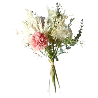 快豹 洛新花束 38cm, 粉紫色, 1組