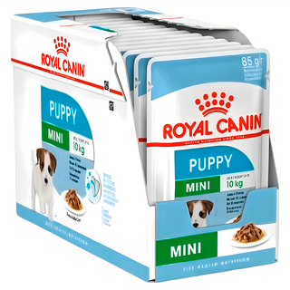 Royal Canin 皇家 小型幼犬主食濕糧 MNPW 2~10個月小型犬, 肉, 1020g, 1盒