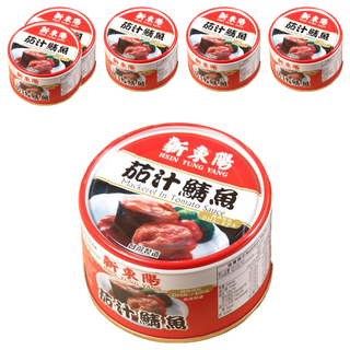 新東陽 茄汁鯖魚, 含DHA EPA, 台灣製造, 230g, 6罐