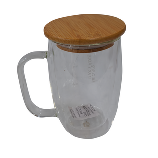 cook power 鍋寶雙層耐熱玻璃杯 400ml, DGS-401, 1個