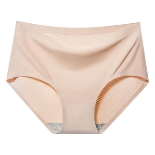 桃子蜜語 天絲綿抗菌無痕內褲 膚色, M