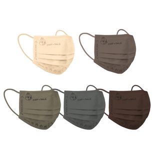 明基 幸福物語 迪士尼成人平面口罩 50片, 松果奇奇, 1盒