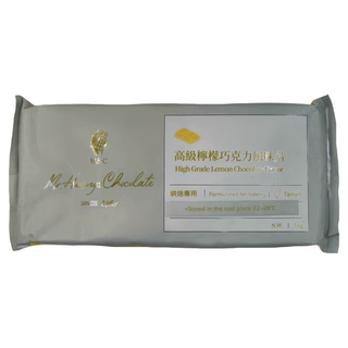 H&C 正慧食品 高級檸檬巧克力風味片，烘焙專用, 1kg, 1包