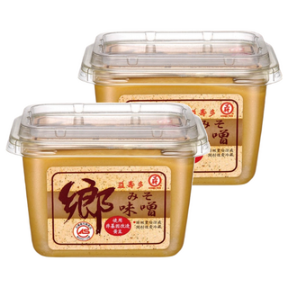 工研 益壽多鄉味噌, 500g, 台灣原產, 2盒