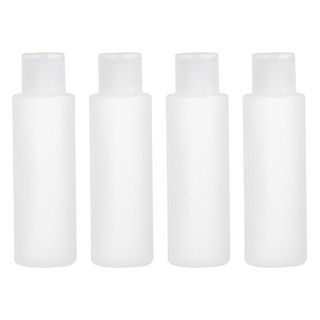 DOSell 整潔收納多用途分裝空瓶 100ml, 4個, 白色