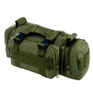 E.City 多功能3用帆布戰術包 重約480g, 叢林迷彩, 23 x 15 x 9cm