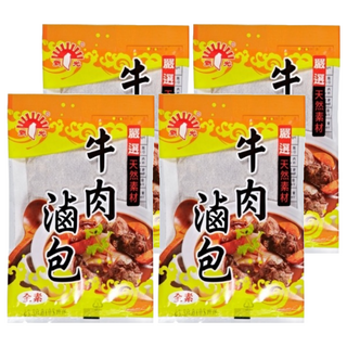新光洋菜 牛肉滷包, 天然素材, 12g, 4袋