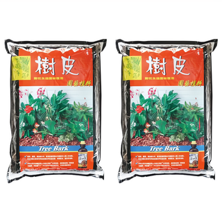 翠筠 樹皮 園藝植料, 3L, 2袋