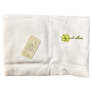 mammyshop 媽咪小站 有機棉替換布套 嬰兒護脊床墊, 5cm舒適加厚款, 1個