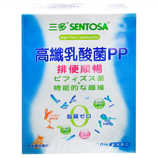 SENTOSA 三多 高纖乳酸菌PP粉末食品 20包, 40g, 1盒