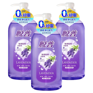 TOP 脫普 強健髮根洗髮精 0%矽靈 薰衣草香 適合一般性髮質, 800ml, 3瓶