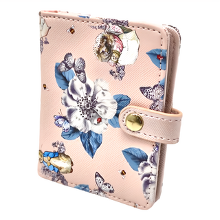 PETER RABBIT 比得兔 卡片夾 - PVC材質, 山茶花粉色, 10.2 x 8.5 x 1.5cm