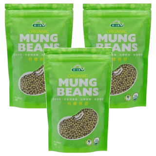 統一生機 有機綠豆, 380g, 3包