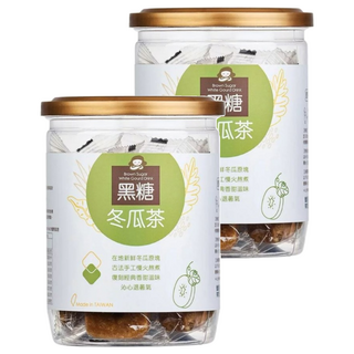 Medolly 蜜思朵 黑糖冬瓜茶, 在地新鮮冬瓜原塊 古法手工慢火熬煮 復刻經典香甜滋味 沁心退暑氣, 17g, 12入, 2罐