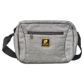 LOTTO 樂得 多用途隔層側背包 花紗灰