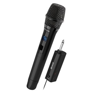 DIKE Hedone 歡唱樂動UHF無線麥克風 DVM170 15組頻道, 黑色