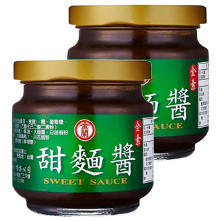 金蘭 甜麵醬，不含防腐劑，全素, 200g, 2罐