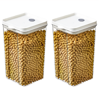 小麥購物 儲物密封罐 C234 1.3L, 2個