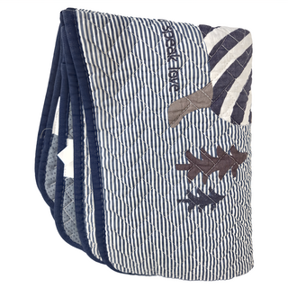 小清新止滑踏墊, 臘腸狗 藍色